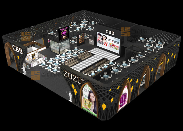 CBB 美博会展台设计(图2)