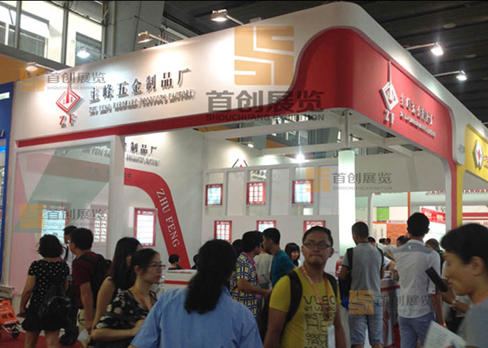 主峰 建材门窗展台装修(图2)