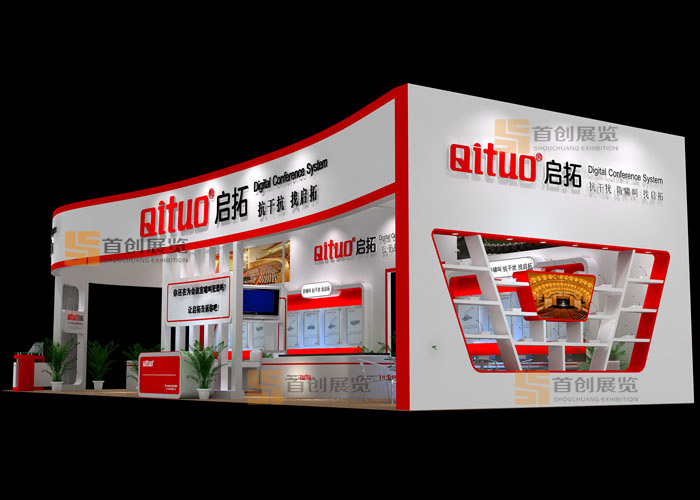 启拓 音响影视展会设计(图2)