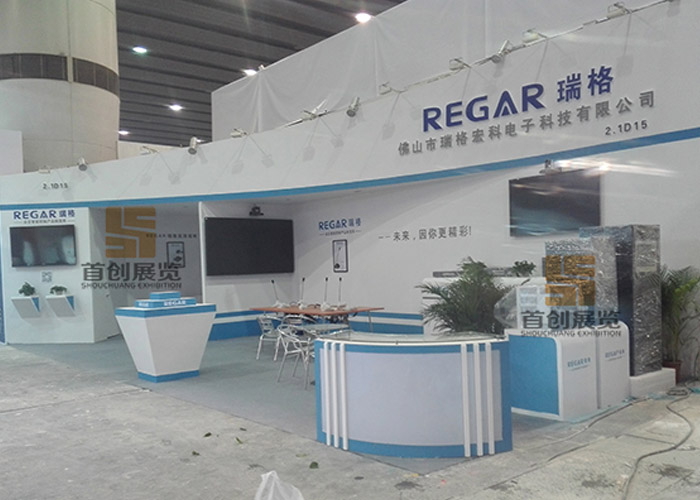 瑞格 音响影视展位设计(图2)