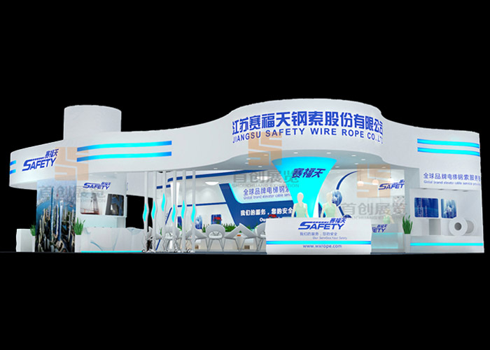 赛福天 建材门窗展台装修(图1)