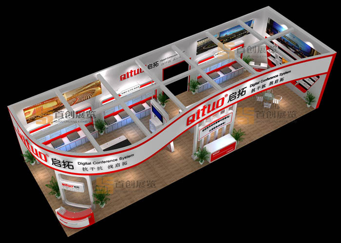 启拓 音响影视展会设计(图3)
