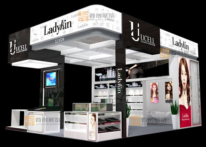 UCELL 美博会展会搭建(图3)