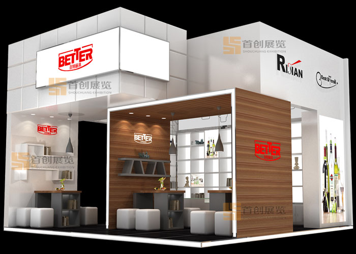 百特厨具 展厅设计(图1)